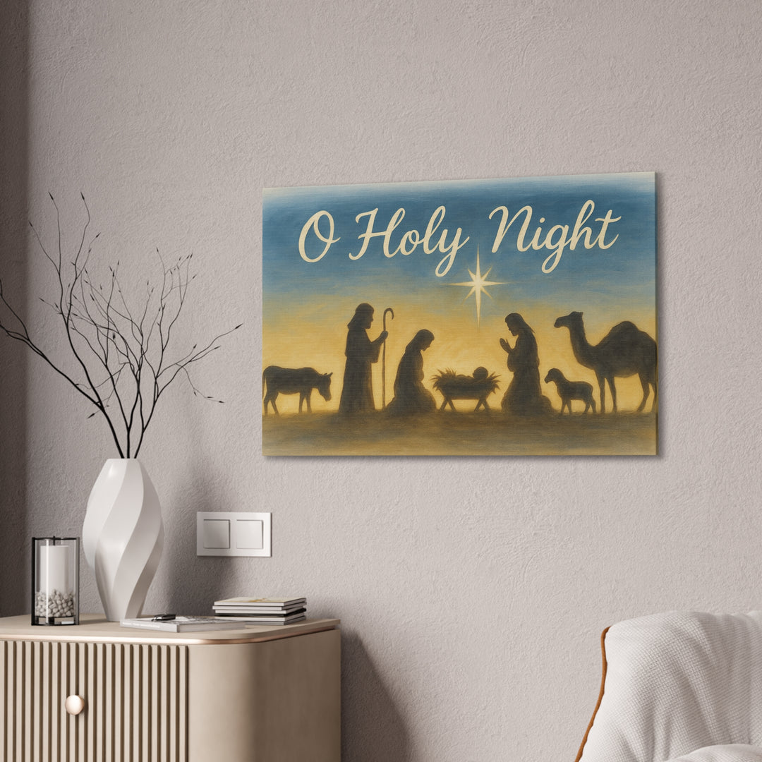 O Holy Night Canvas Art