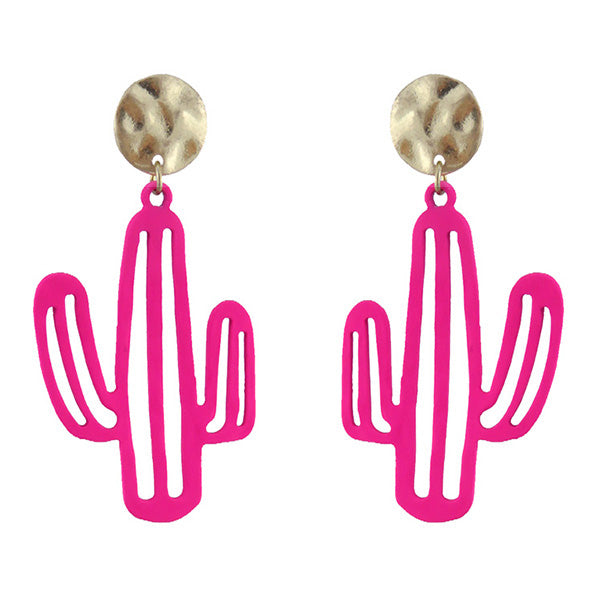 Cactus Earrings