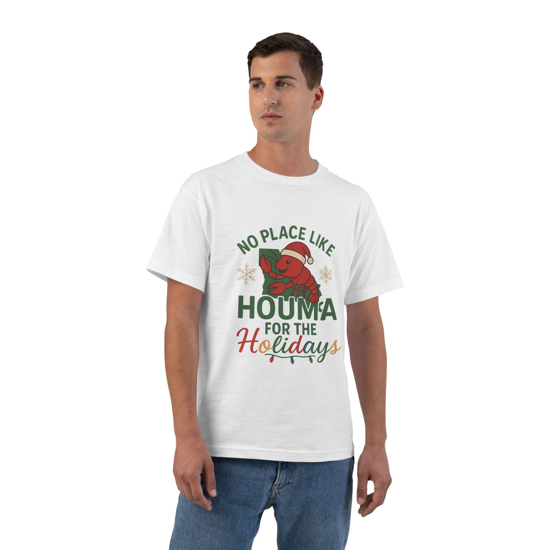 Holiday-Themed Short-Sleeve T-Shirt - No Place Like Houma
