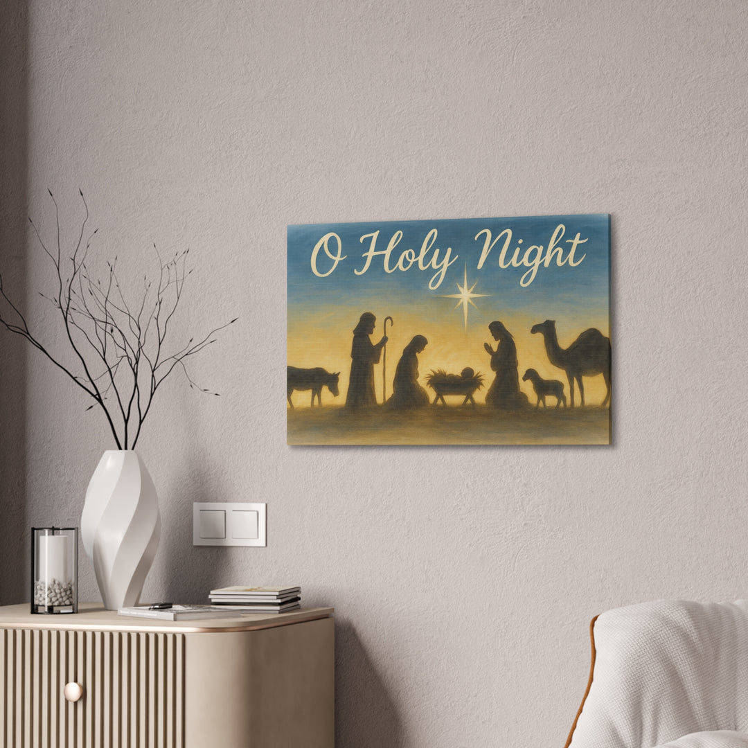 O Holy Night Canvas Art