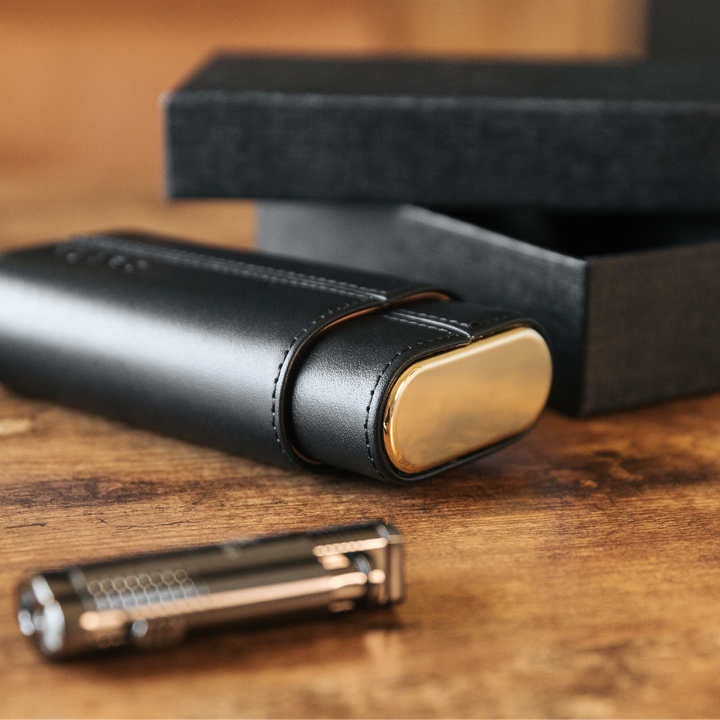 Premium 3 Cigar Travel Case