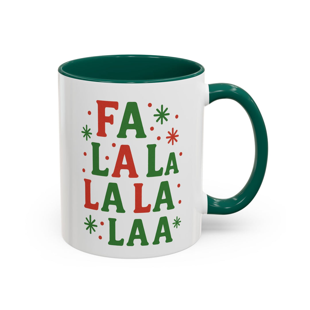 Festive Holiday Mug - "Fa La La La La" - 11oz & 15oz