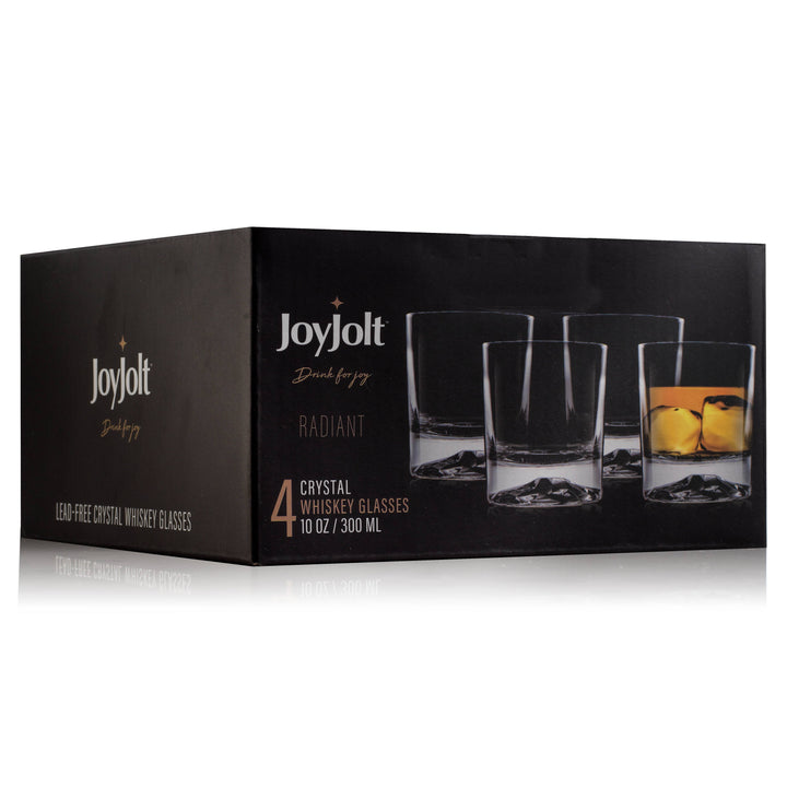Radiant Double Old Fashioned Glass Tumblers Drinking Glasses