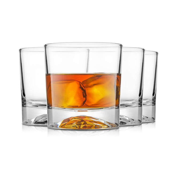 Radiant Double Old Fashioned Glass Tumblers Drinking Glasses