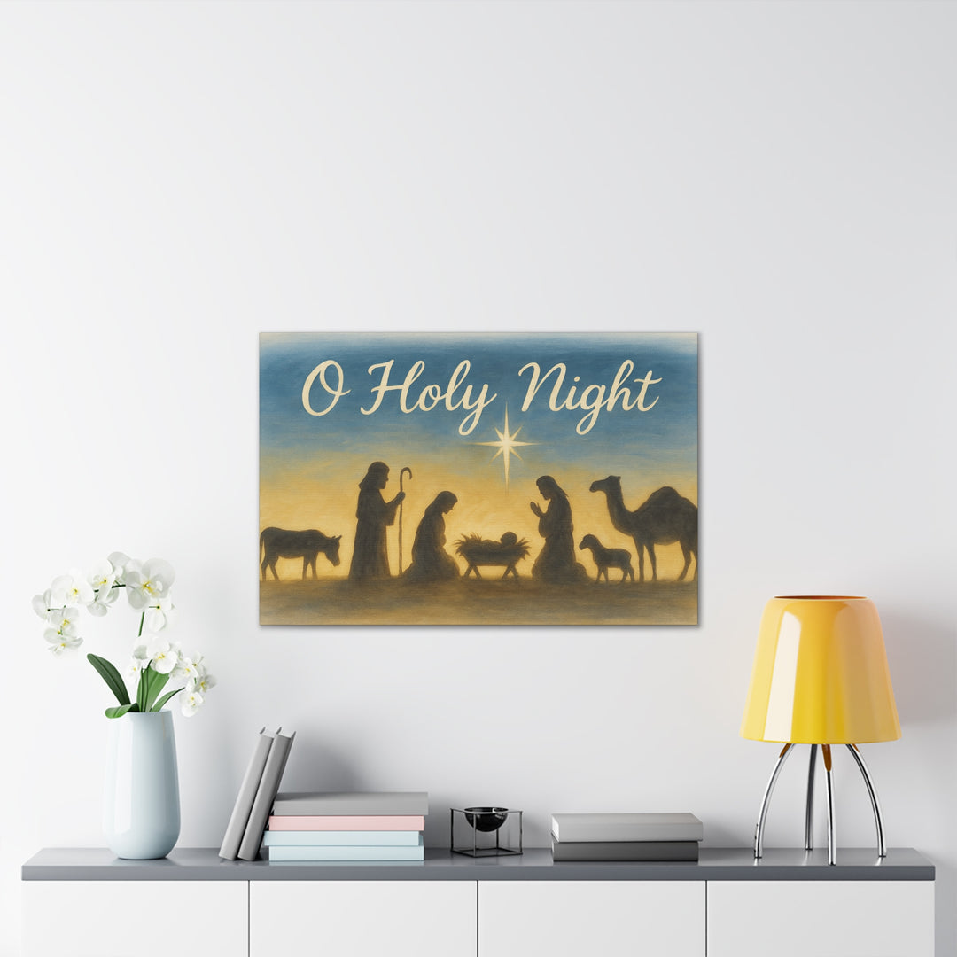 O Holy Night Canvas Art