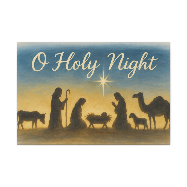 O Holy Night Canvas Art