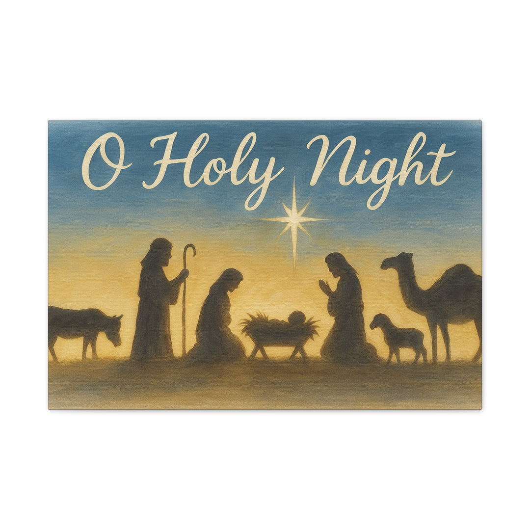 O Holy Night Canvas Art