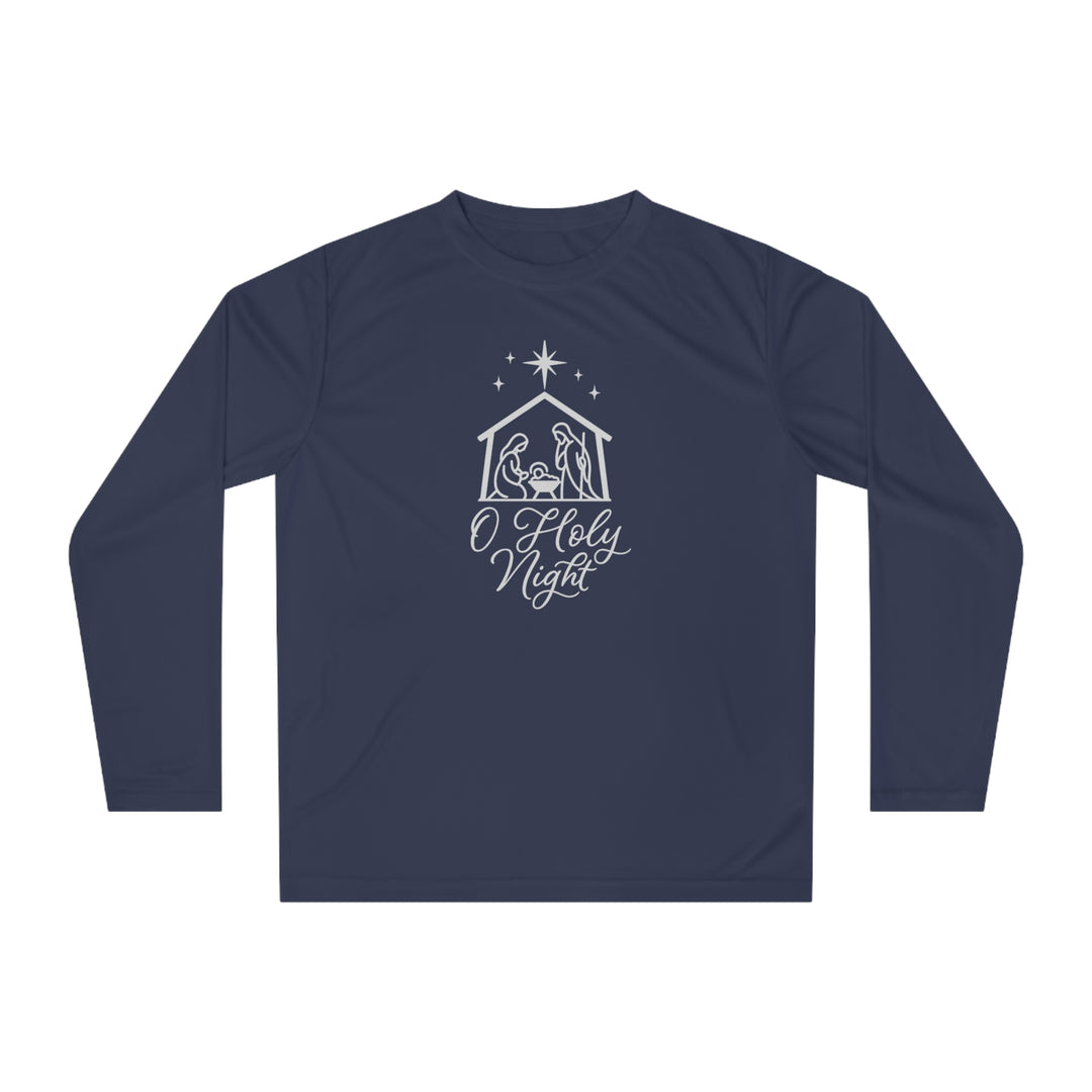 O Holy Night Long Sleeve Performance Shirt