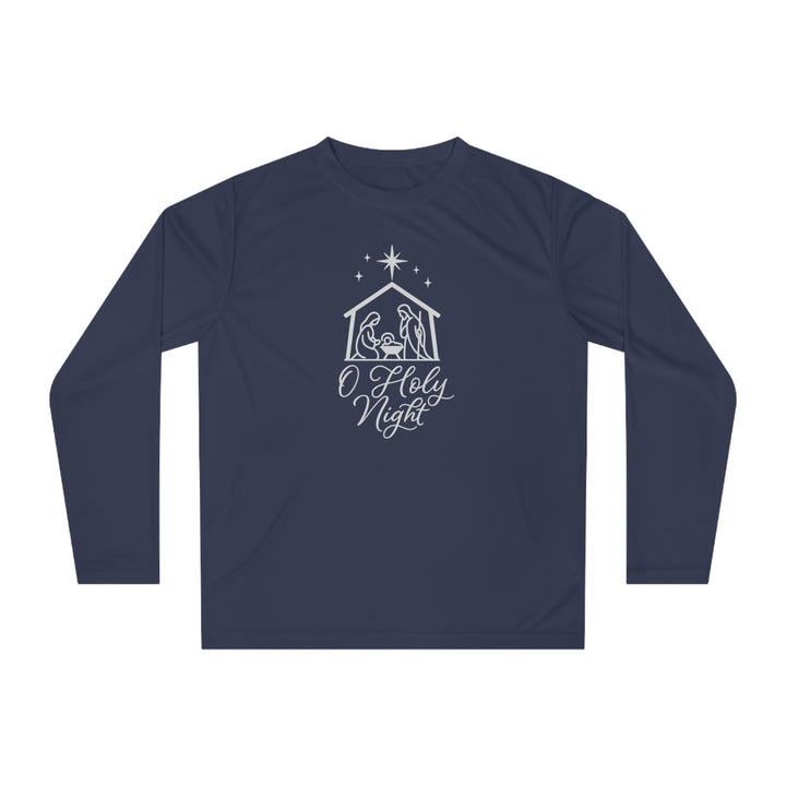 O Holy Night Long Sleeve Performance Shirt