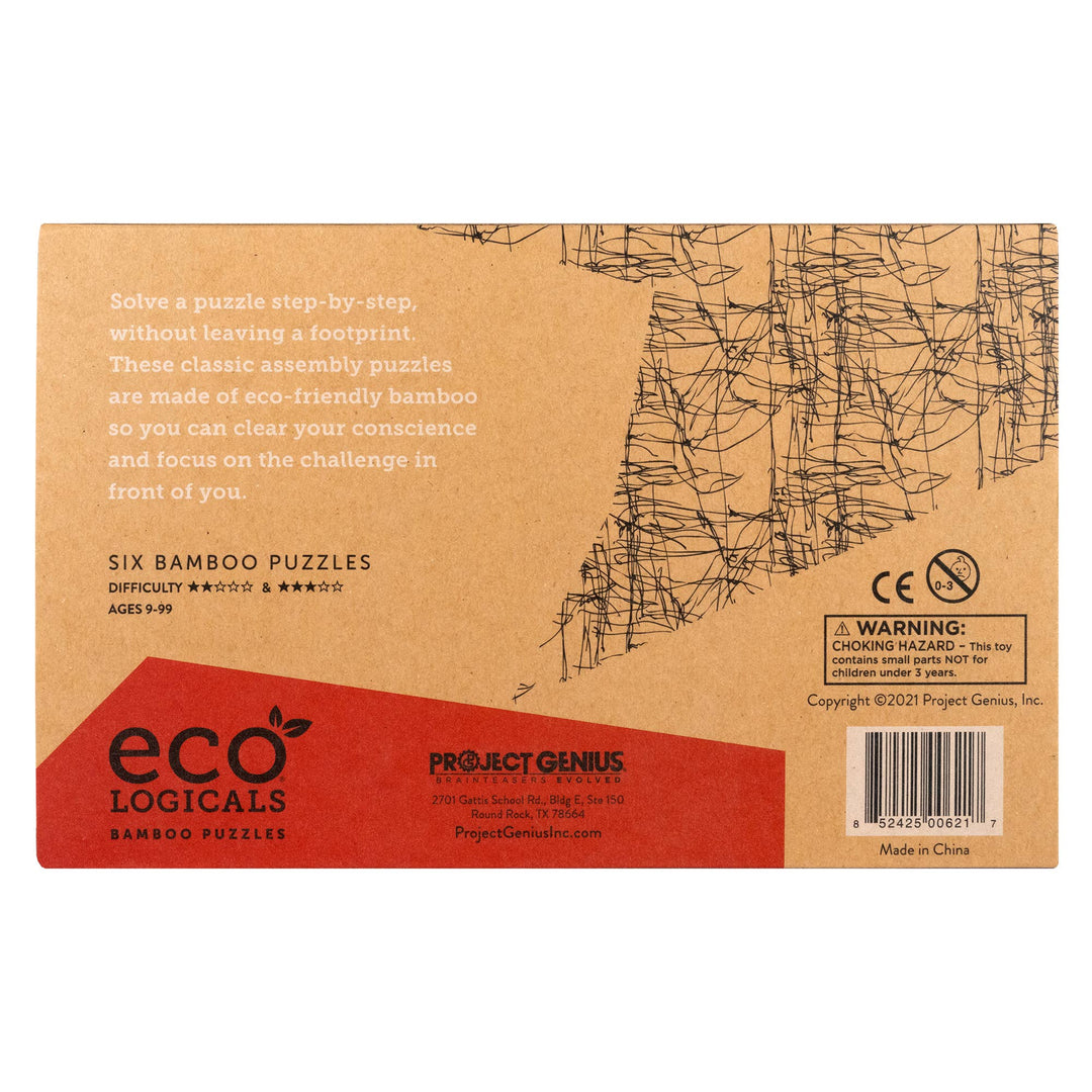 Ecologicals 6 Pack Mini Puzzles