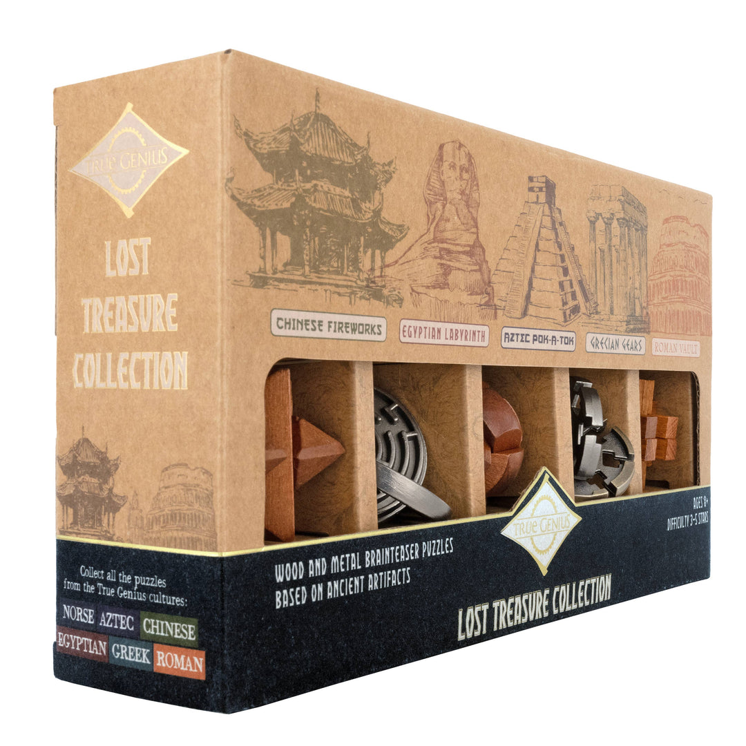 True Genius Lost Treasure Puzzle Collection