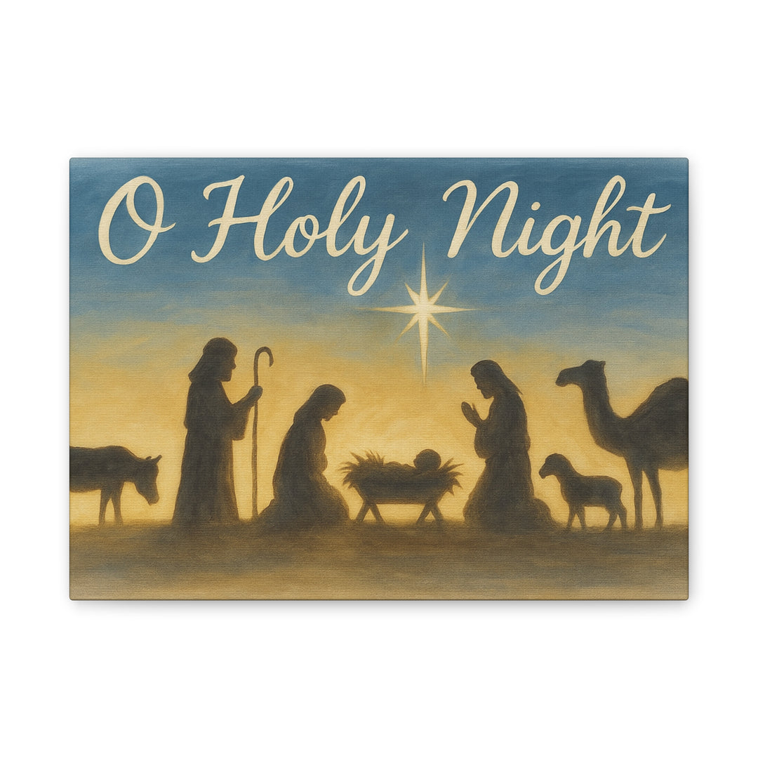 O Holy Night Canvas Art