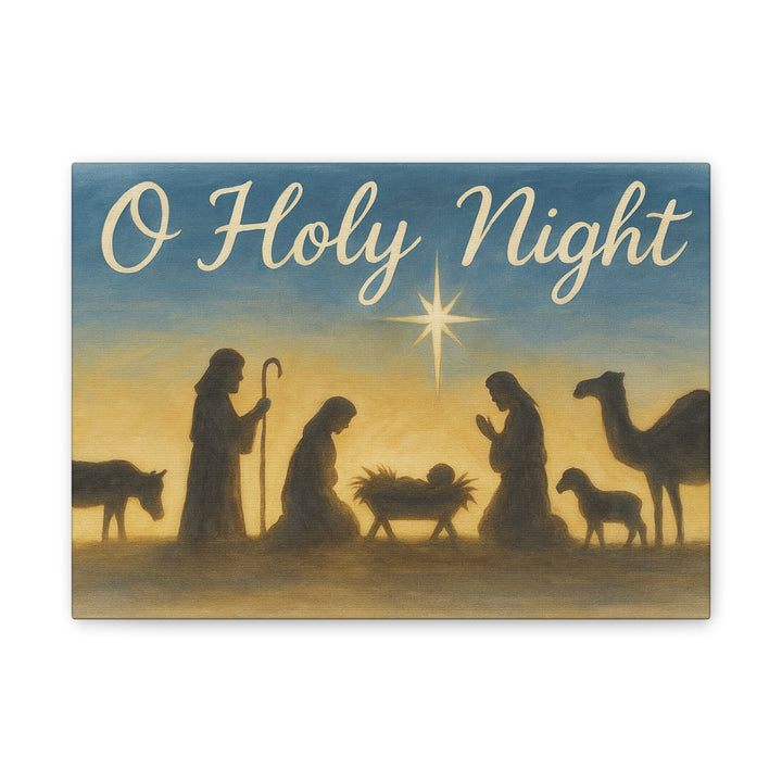 O Holy Night Canvas Art