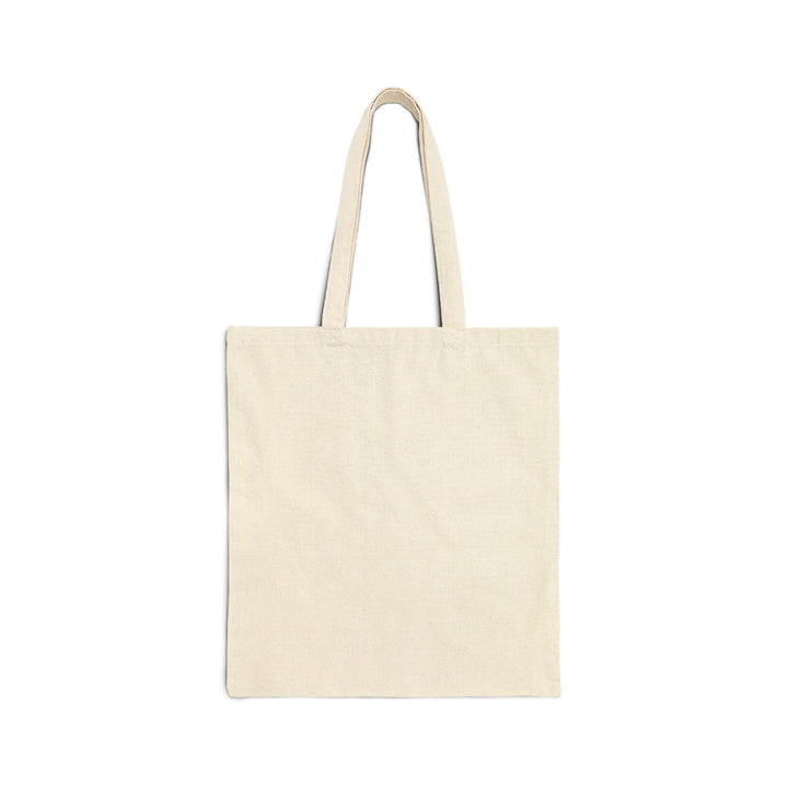 Festive Cotton Canvas Tote Bag - 'Fa La La La La' Christmas Shopper