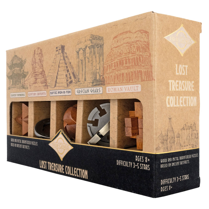 True Genius Lost Treasure Puzzle Collection