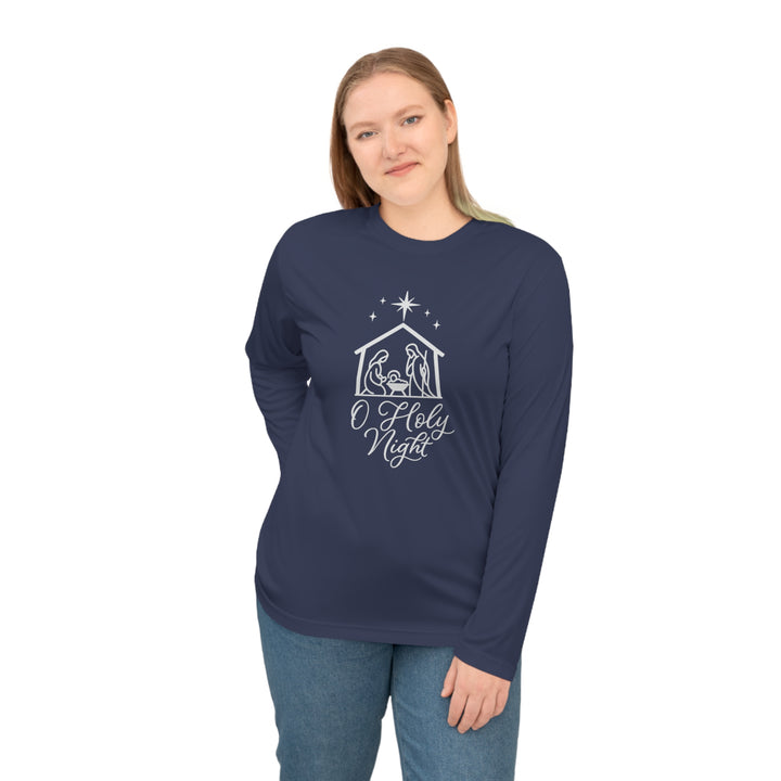 O Holy Night Long Sleeve Performance Shirt