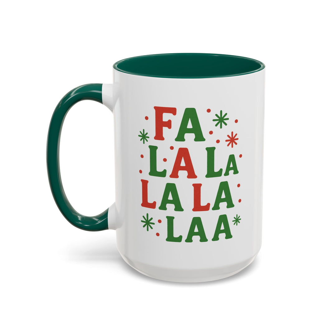 Festive Holiday Mug - "Fa La La La La" - 11oz & 15oz