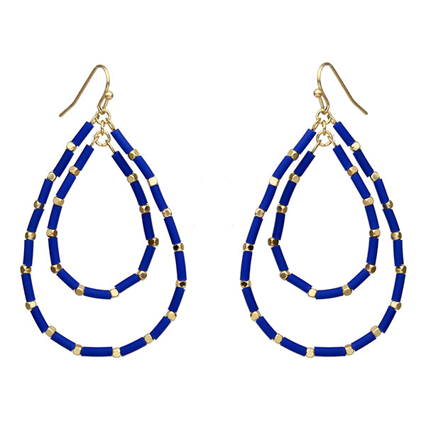 Teardrop Hoop Earrings