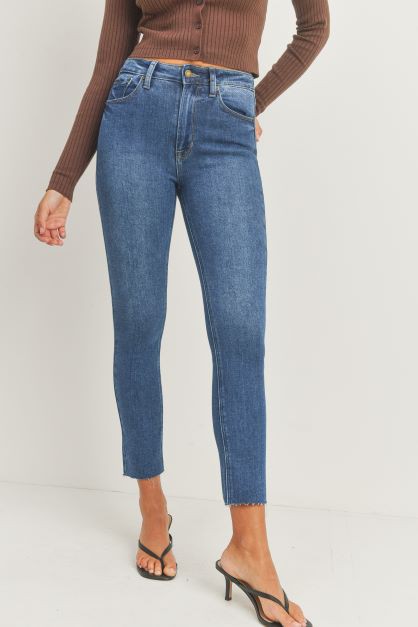 Skinny Jeans with Scissor Cut