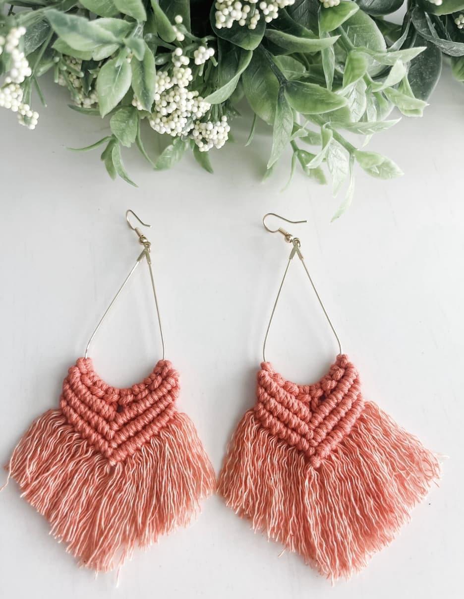 Bohemian Style Woven Earrings - Snazzé 